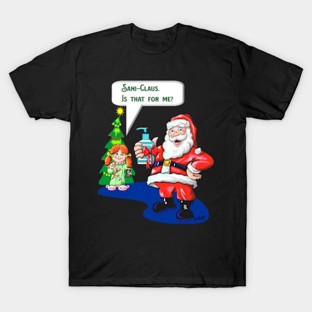 Funny Santa Claus original santa T-Shirt by SidneyTees